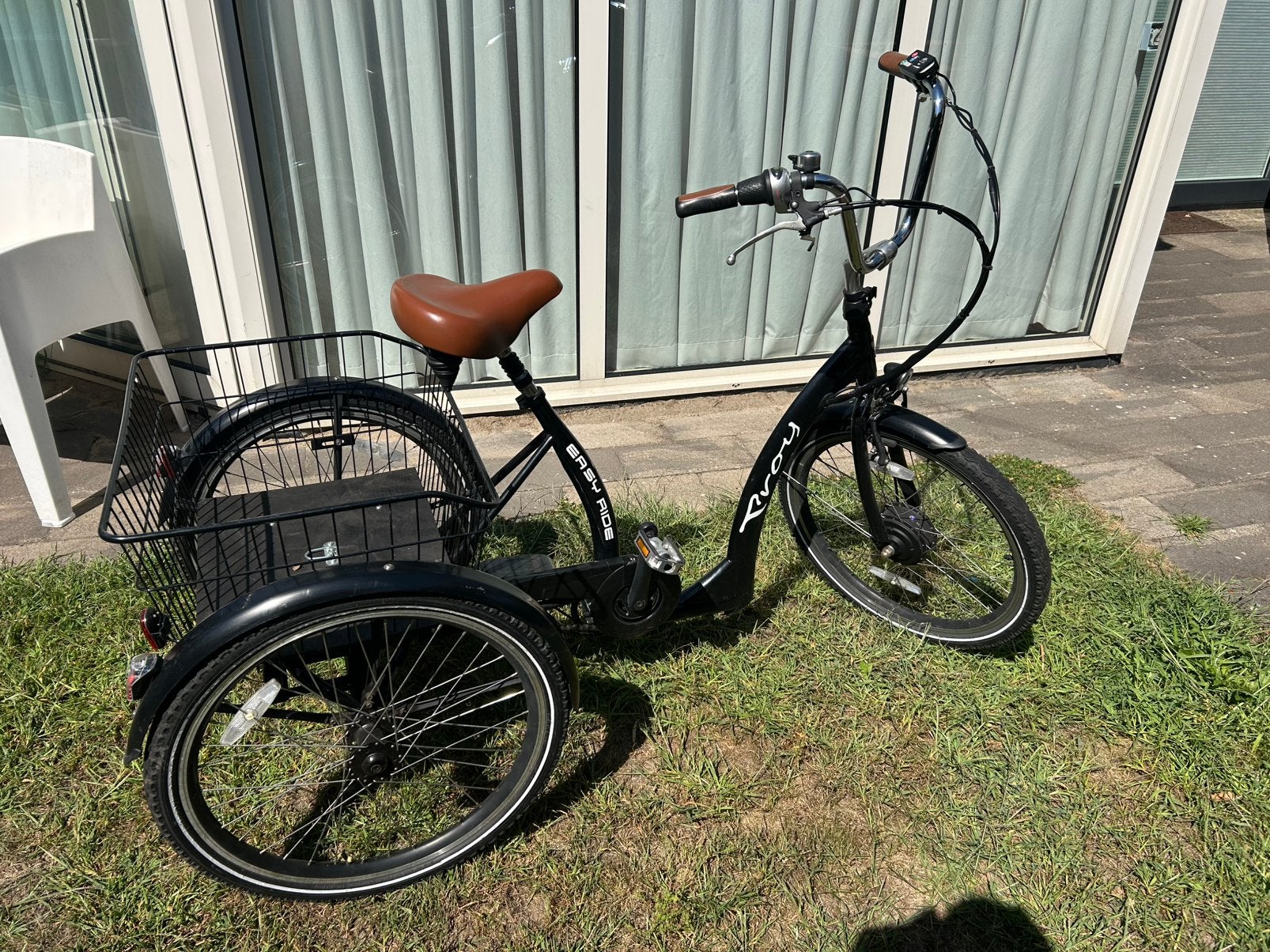 Troy easy ride driewieler met nieuwe accu., Ophalen, Zo goed als nieuw