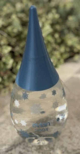 EVIAN 2004 fles in druppelvorm, Limited Edition, Ophalen of Verzenden, Nieuw