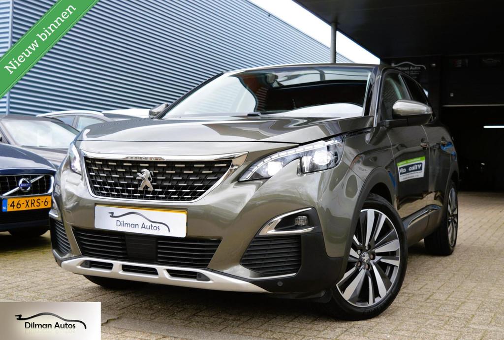 Peugeot 3008 1.2 PureTech Allure|Leder|Carplay|Keyless|Nap!, Auto's, Gebruikt, 1199 cc, Met garantie (alle), Leder en Stof
