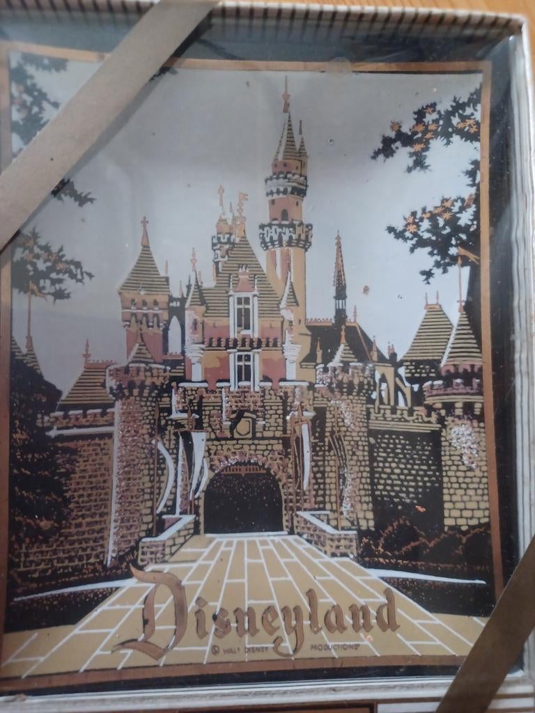 Vintage Disneyland schaaltje  Walt Disney Productions, Ophalen of Verzenden