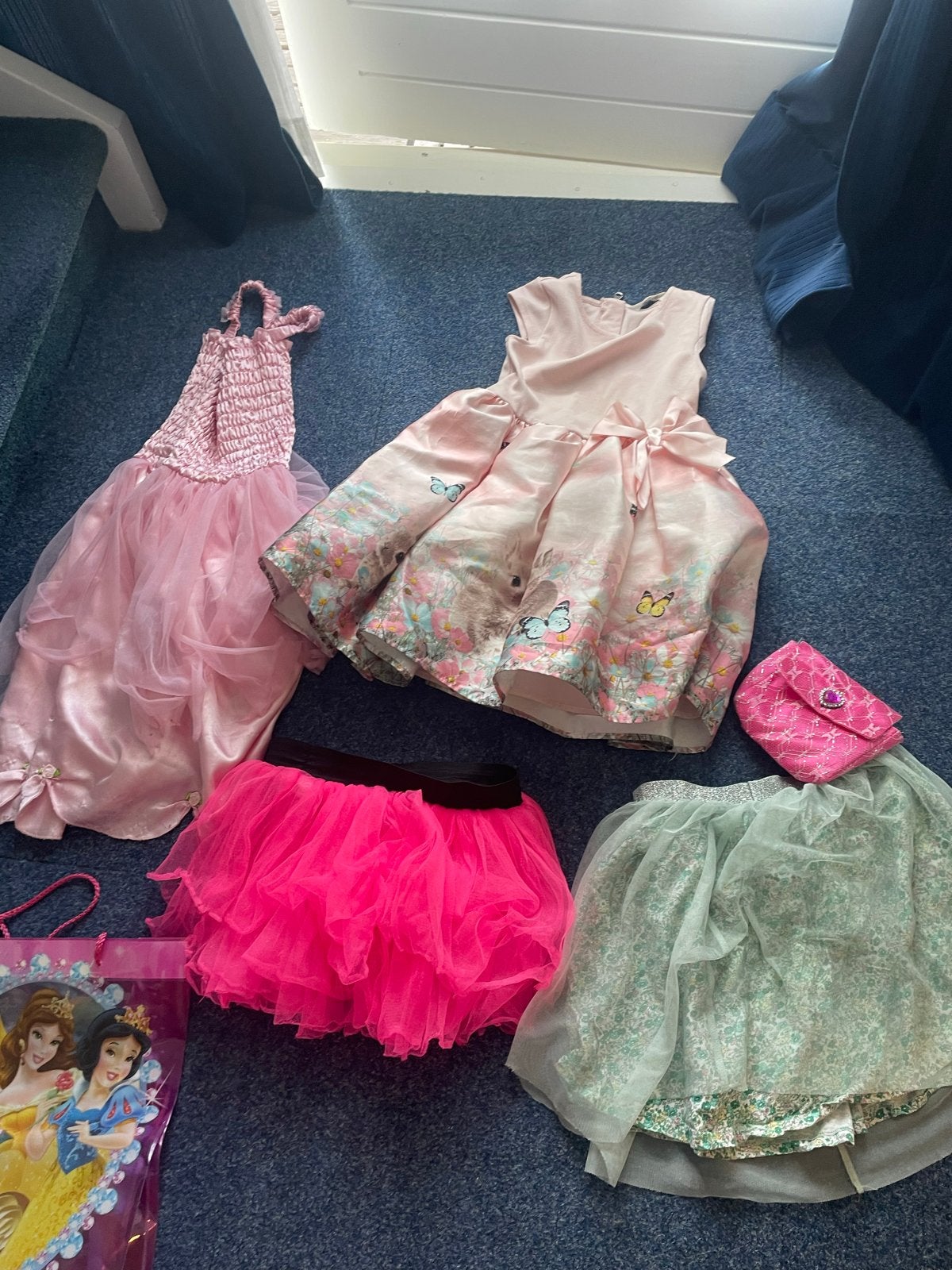 Prinsessenjurken en rokjes set voor meisjes, Ophalen of Verzenden, Gebruikt, Meisje