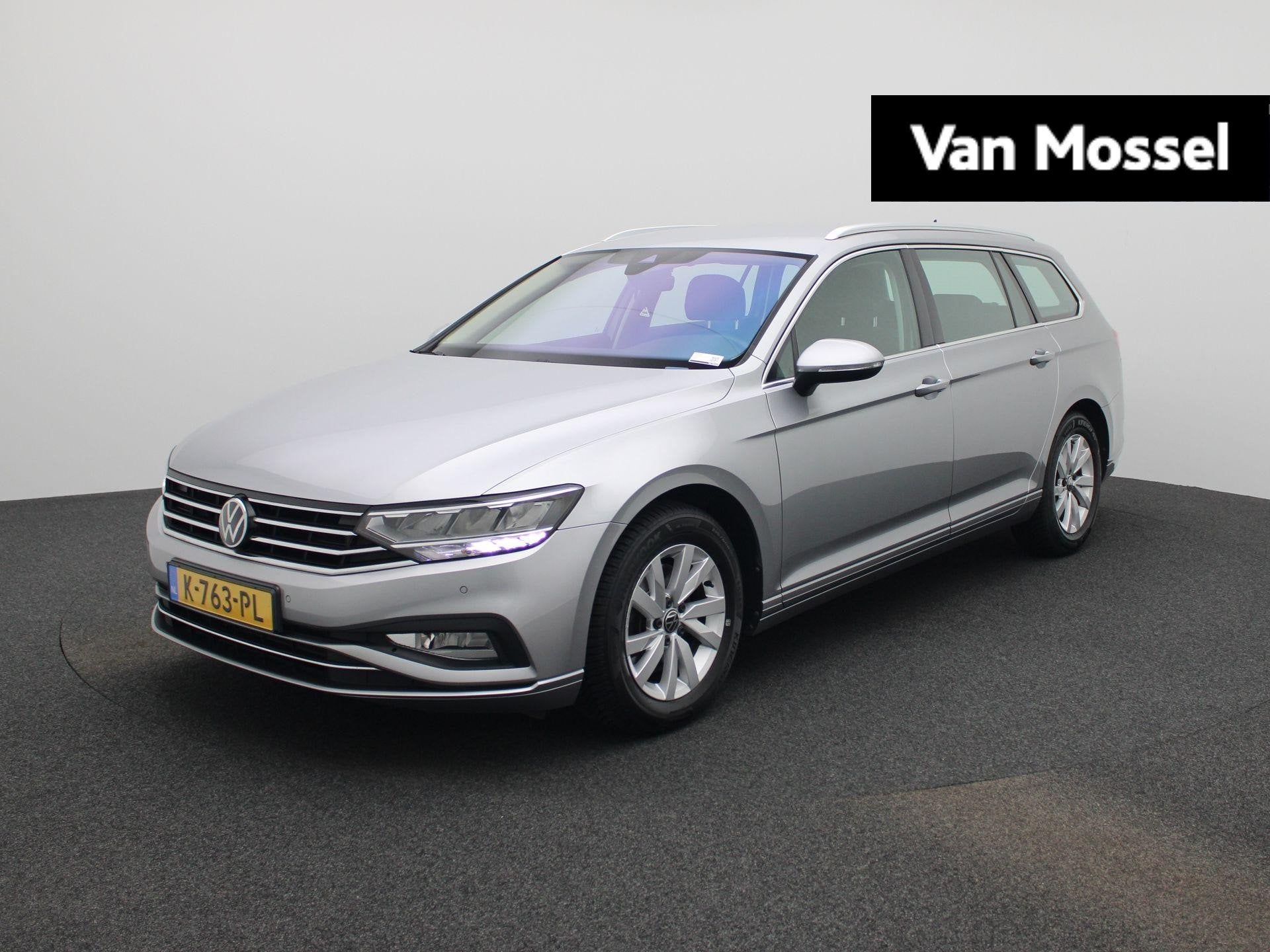 Volkswagen Passat Variant 1.5 TSI Business 150 PK | Automaat, Auto's, 12 maanden, 4 cilinders, 1600 kg, Zilver of Grijs