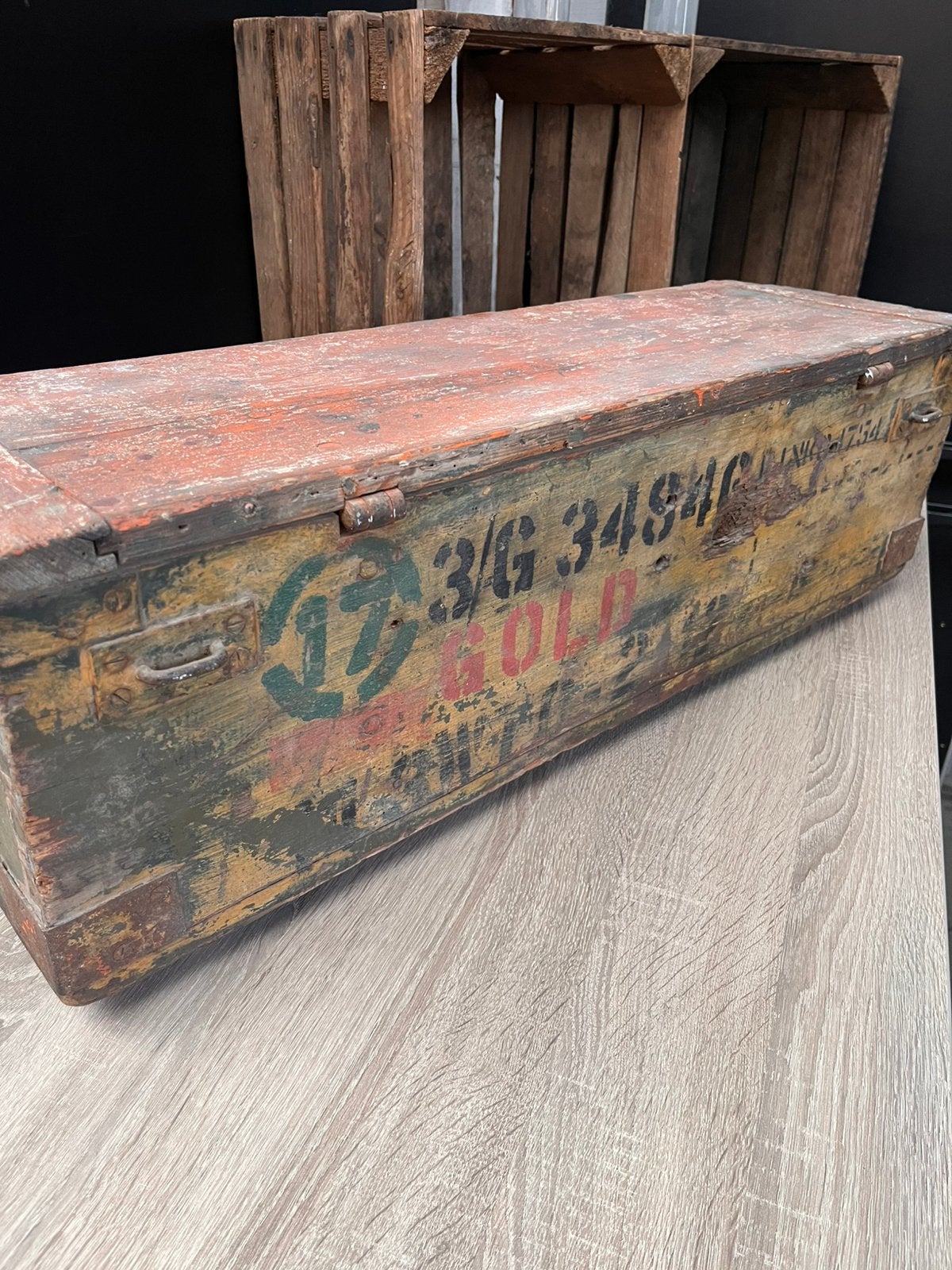 Retro wapenkist, Ophalen, Xx, Minder dan 50 cm, 75 tot 100 cm