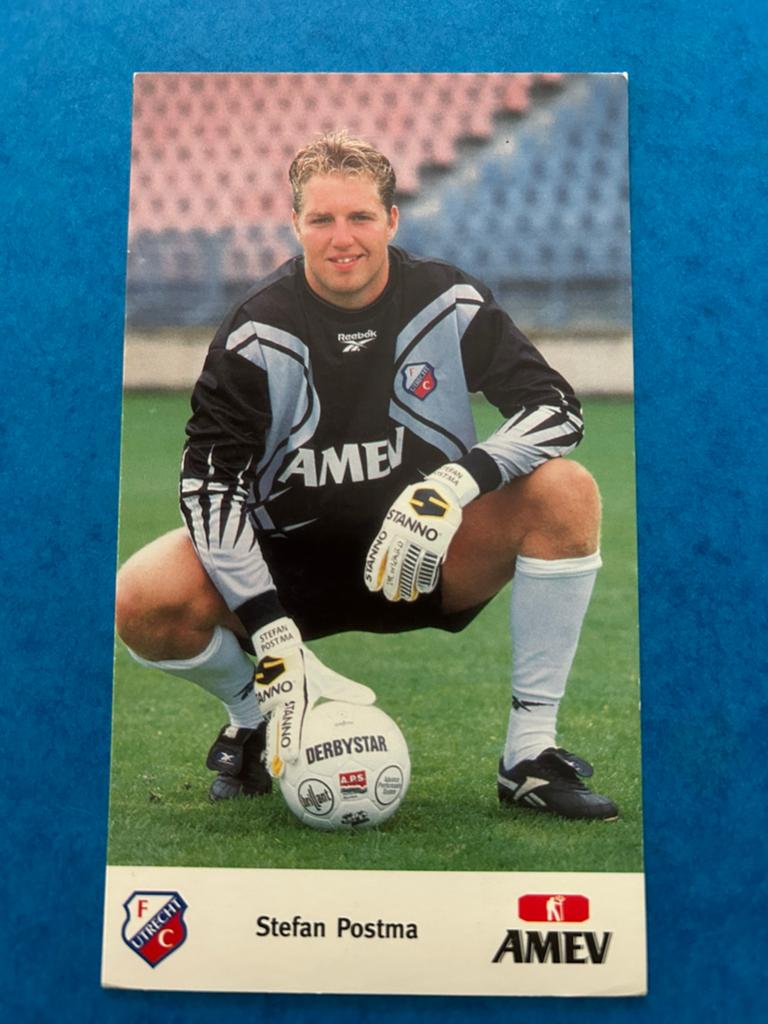 Stefan Postma - Spelerskaart, Verzenden, Zo goed als nieuw, F.C. Utrecht, Spelerskaart