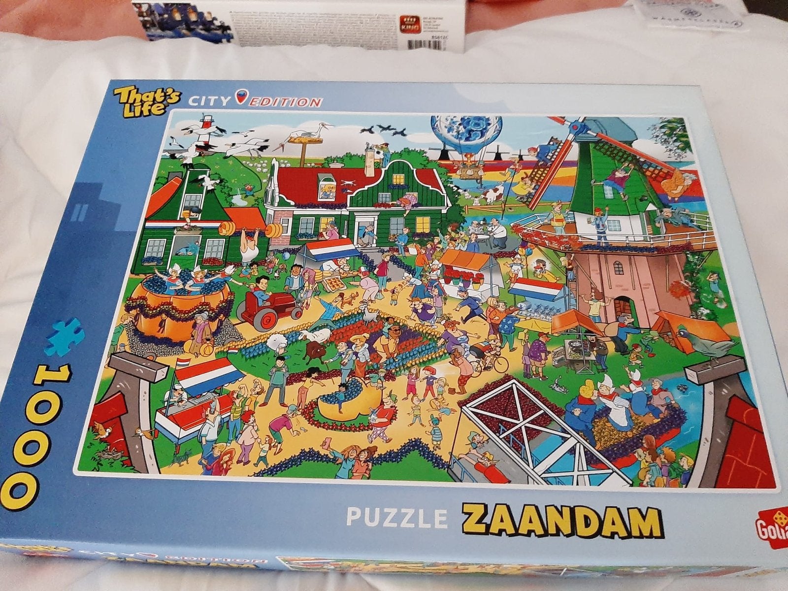 That's Life City Edition Puzzel Zaandam 1000 stukjes, Ophalen of Verzenden, 500 t/m 1500 stukjes, Zo goed als nieuw, Legpuzzel