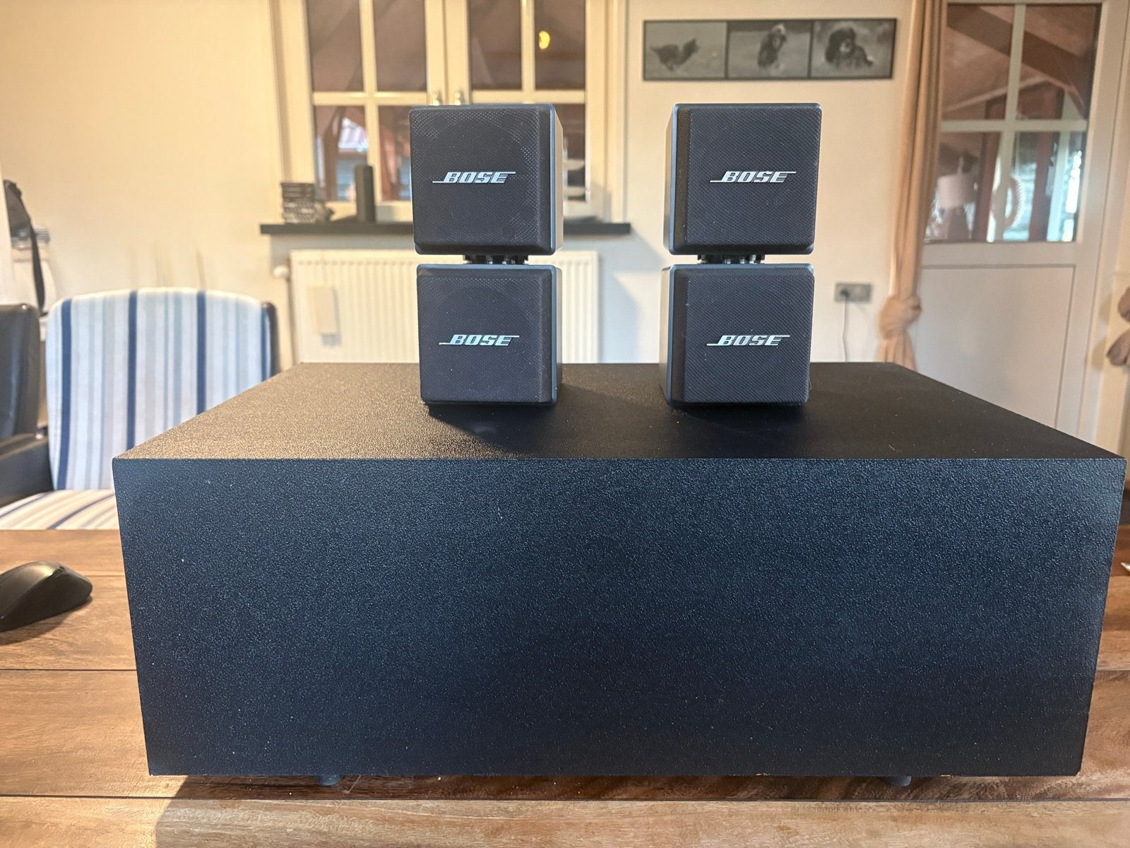 Bose 501X Acoustimass Speaker Systeem, Ophalen, Gebruikt, Speakerset, 60 tot 120 watt