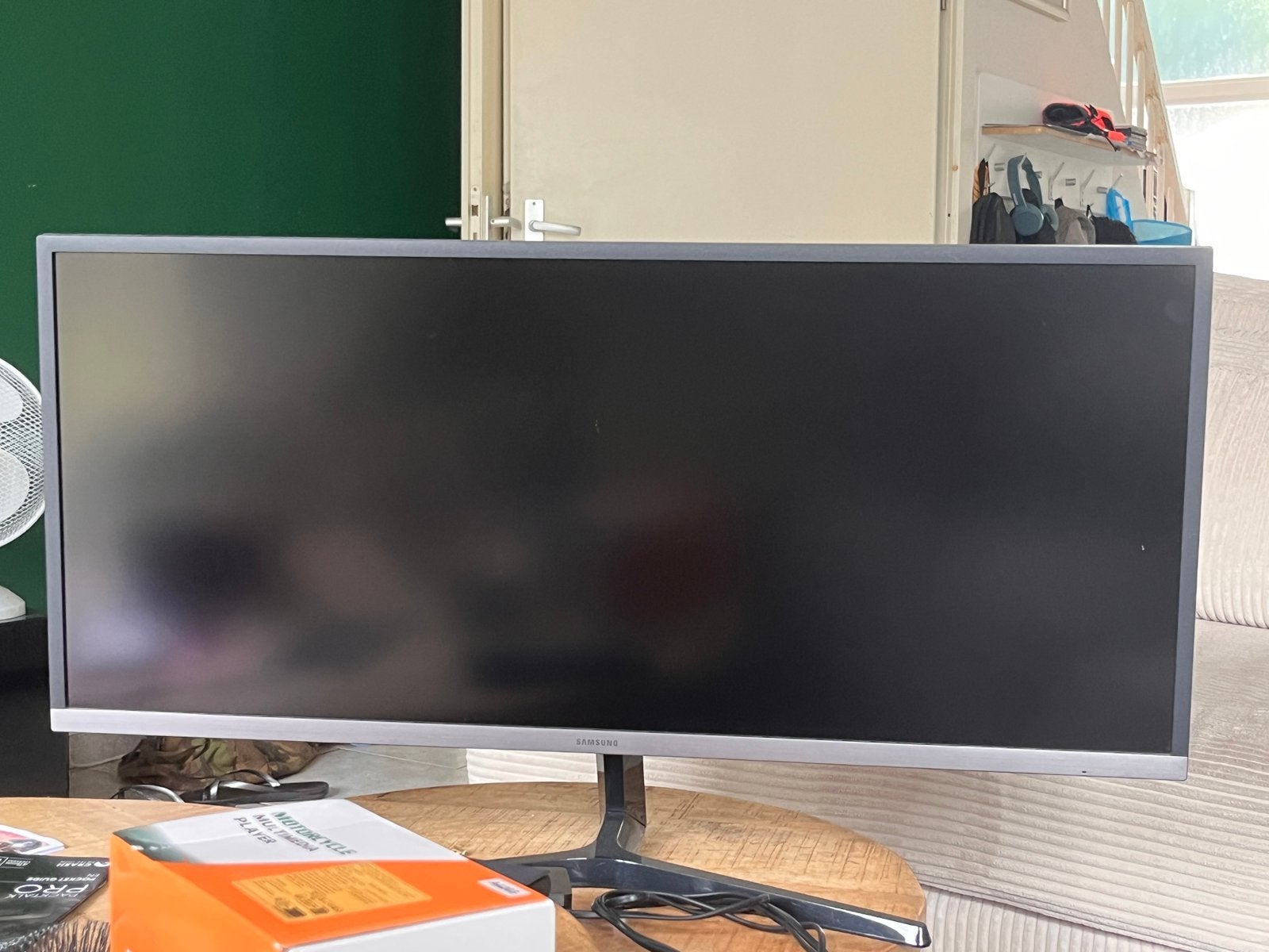 Samsung ultra breed monitor S34J550WQU, Computers en Software, Monitoren, Ophalen, Zo goed als nieuw, 60 Hz of minder, Ultrawide