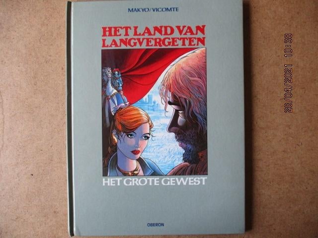 adv1788 land van langvergeten 2 hc, Boeken, Eén stripboek, Ophalen, Gelezen