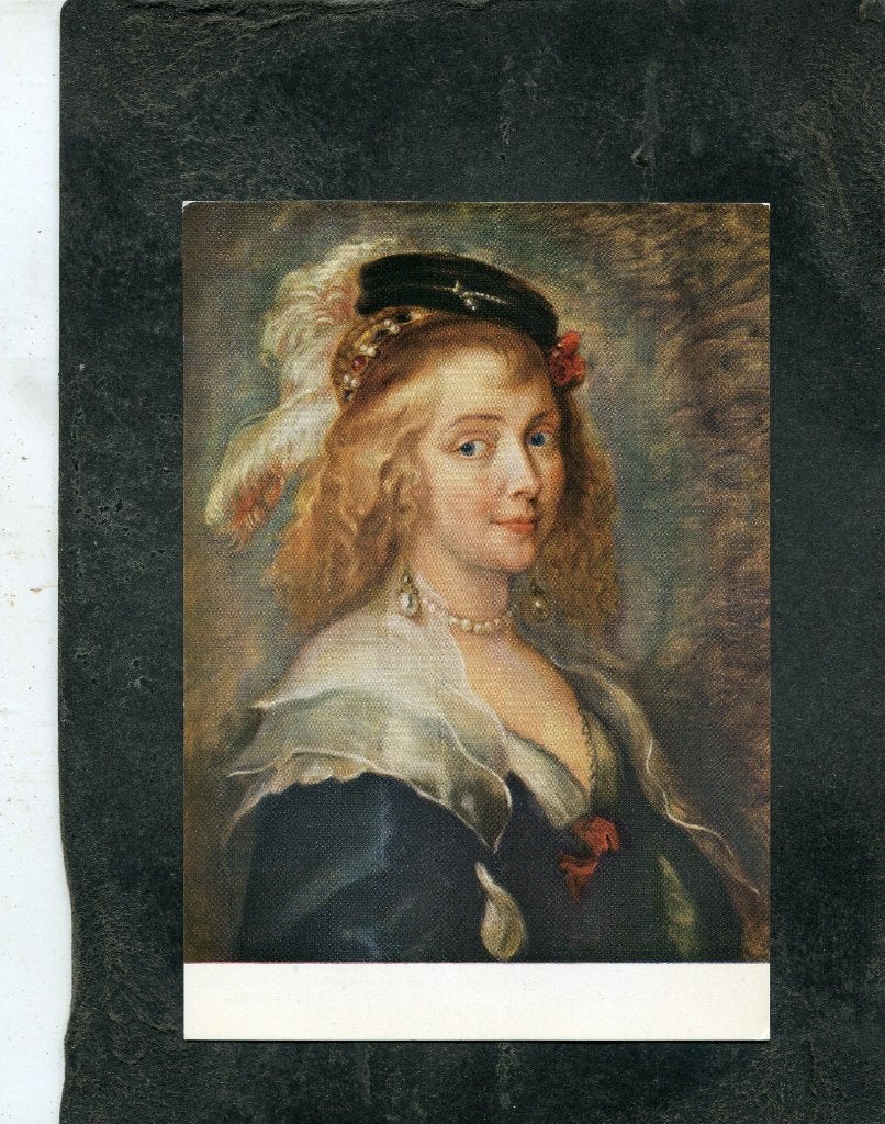 Ansicht P. Rubens - Portret van Helene Fourment, Verzenden, 1980 tot heden, Ongelopen