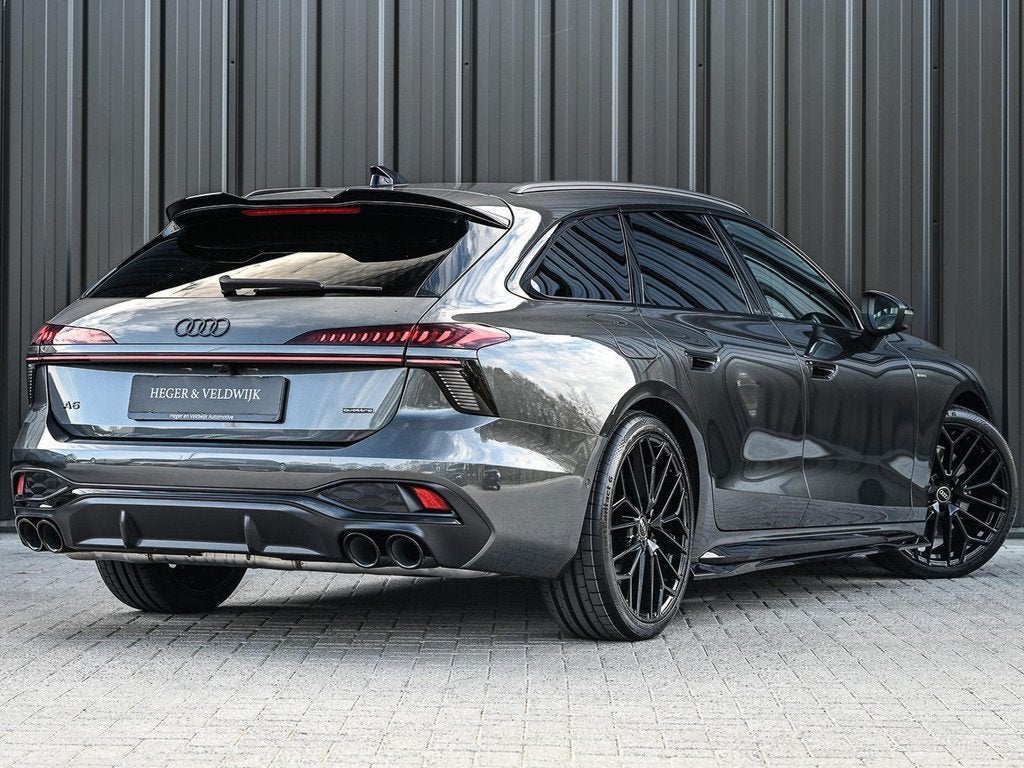 Audi A6 Avant 2.0 e-hybrid quattro S edition | Leder | Memor, Auto's, Audi, Automaat, Stof, Gebruikt, 4 cilinders
