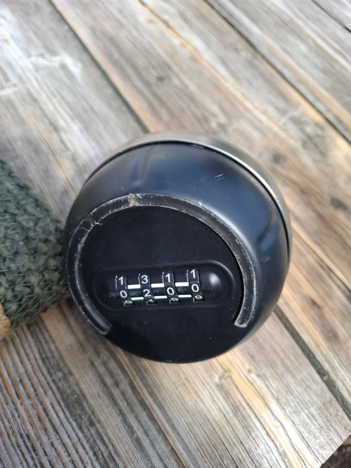 Puck sleutelslot met cijfercode, Ophalen, Gebruikt