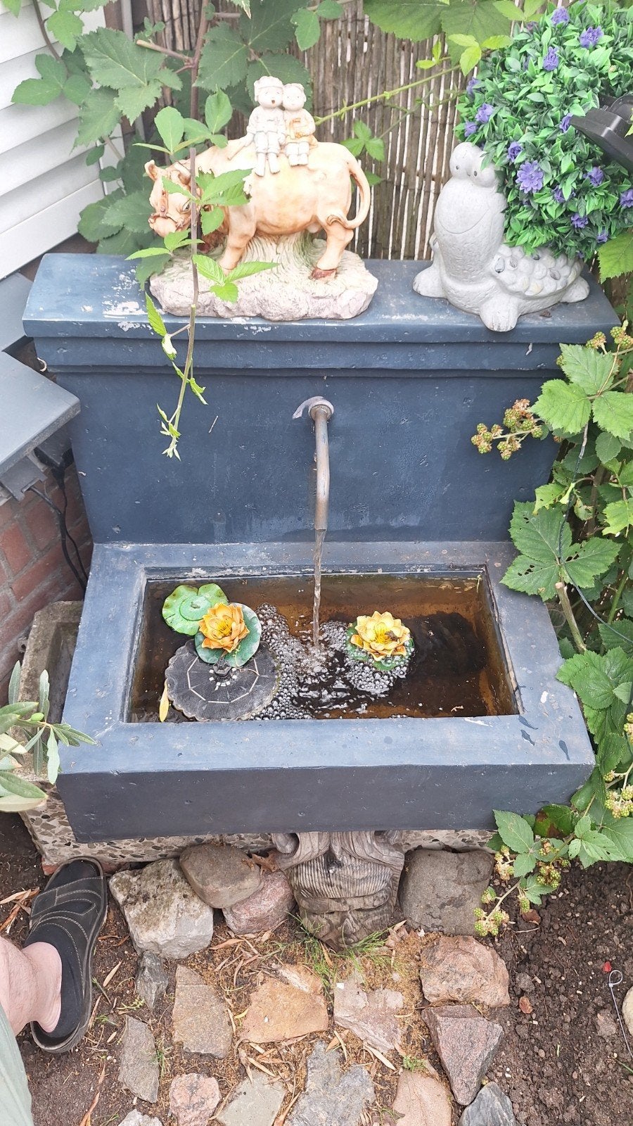 Waterornament met kraan - 60x70x52 cm, Ophalen of Verzenden