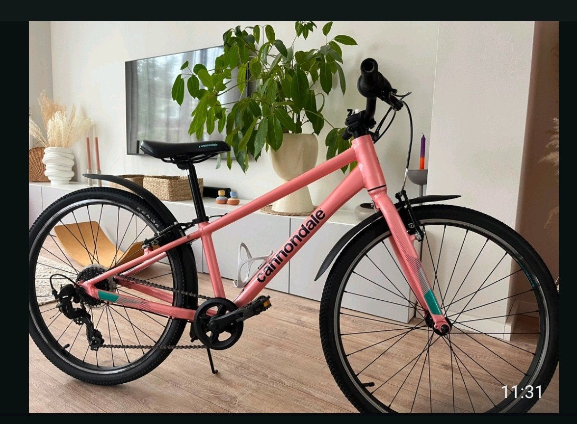 cannondale 24 inch Quick roze meisjesfiets kids trail cujo, Fietsen en Brommers, Fietsen | Meisjes, Ophalen, Gebruikt, 24 inch