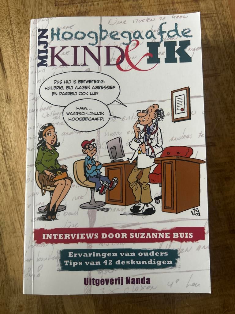 Mijn Hoogbegaafde Kind & Ik - Interviews Suzanne Buis, Boeken, Ophalen of Verzenden, Zo goed als nieuw