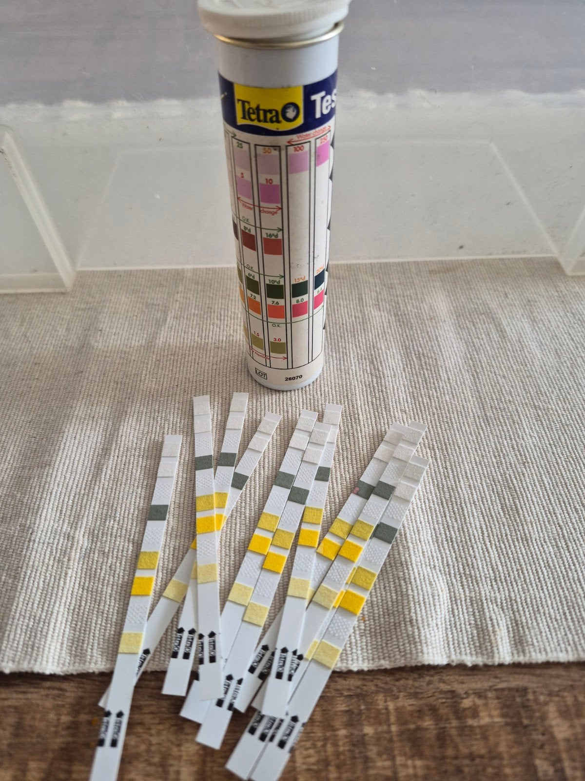 --- Tetra waterkwaliteitsteststrips ---, Ophalen of Verzenden, Gebruikt, Tetra