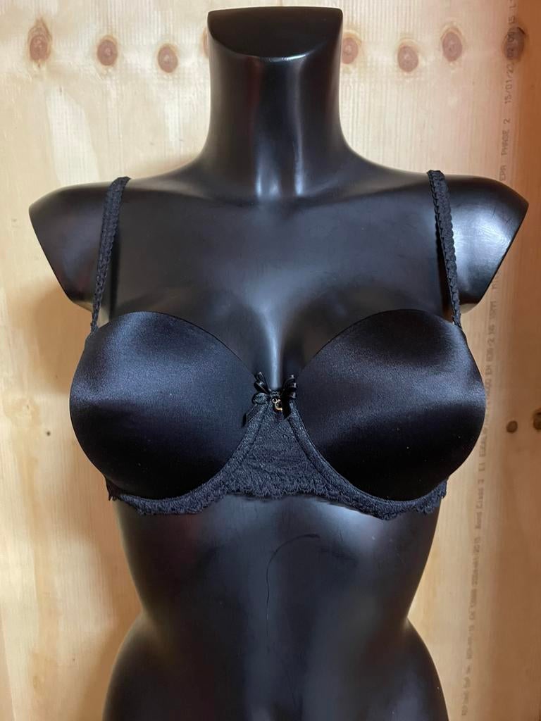 Chantelle bh 75c en 75d model 2671 kan strapless, Verzenden, Zwart, BH