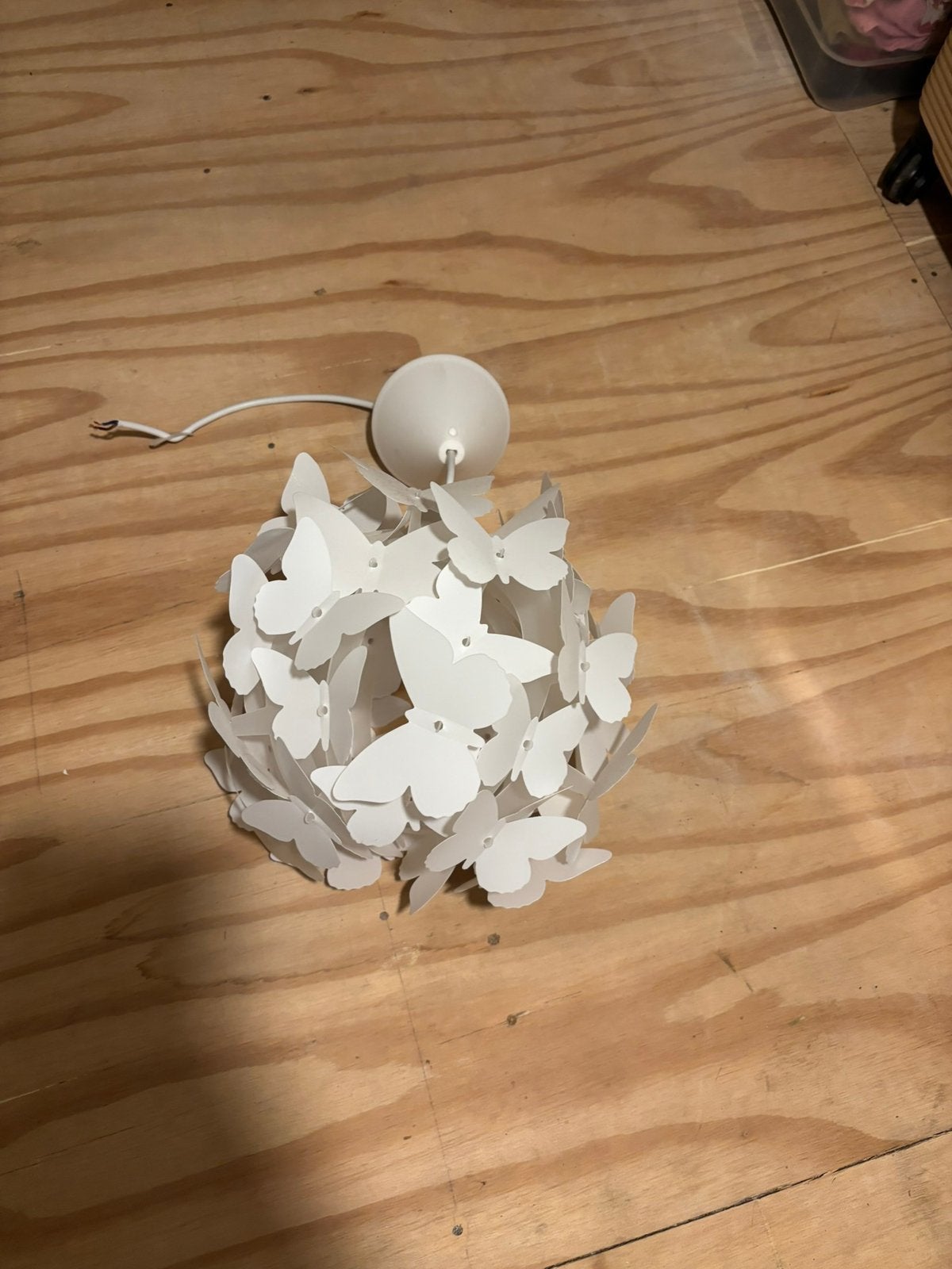 Hanglamp met vlinders, Ophalen of Verzenden, Gebruikt