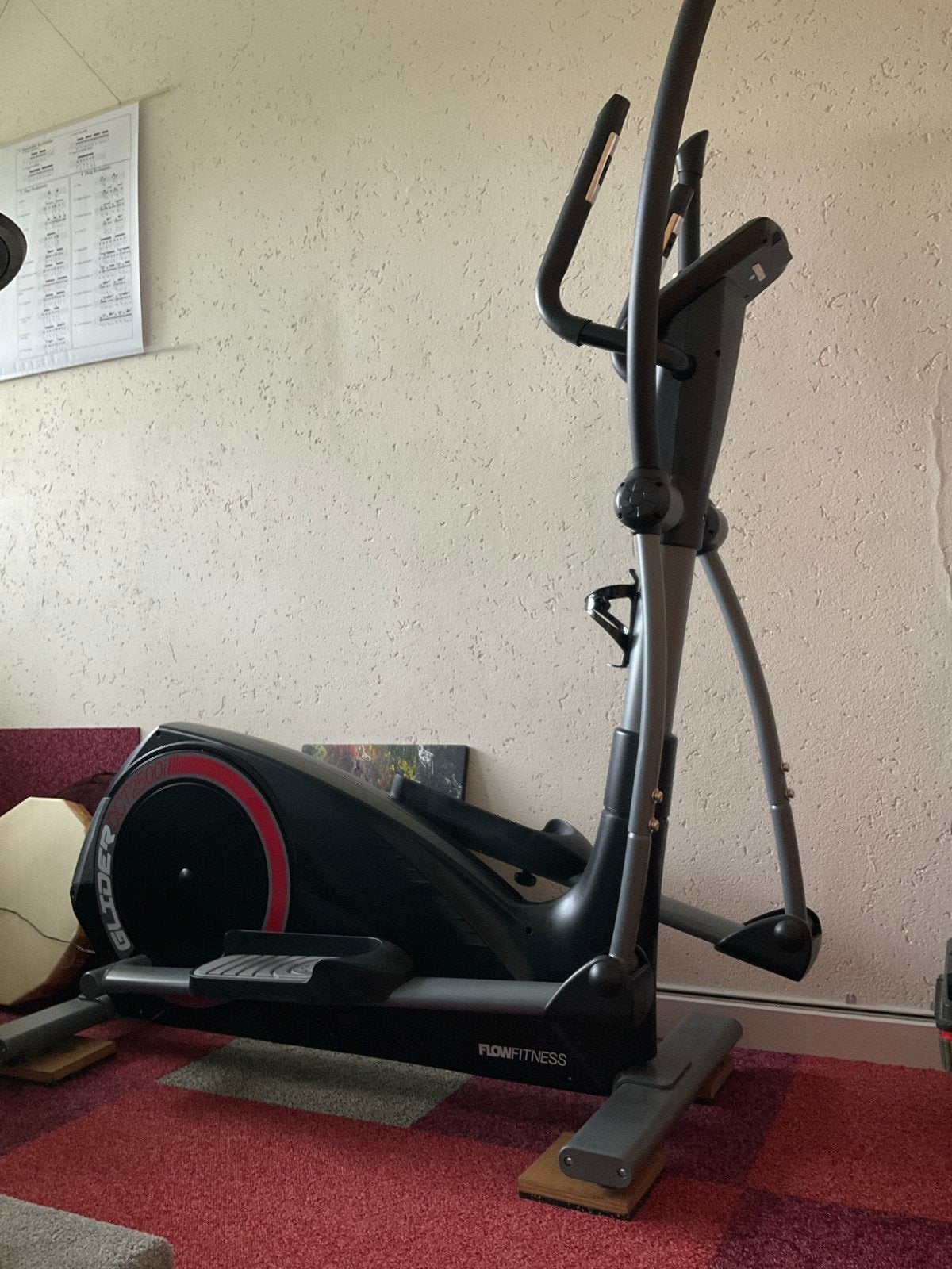 Flow Fitness Glider DCT2500i Crosstrainer, Benen, Ophalen of Verzenden, Zo goed als nieuw, Crosstrainer
