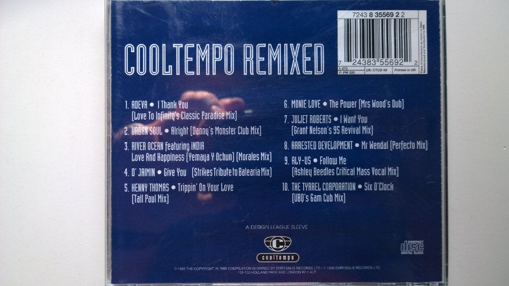 Cooltempo Remixed, Ophalen of Verzenden, Zo goed als nieuw, Pop, Album