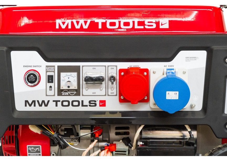 Benzine generator 11,0 kW 3x400 V – 230 V elektrische start, Ophalen, Nieuw