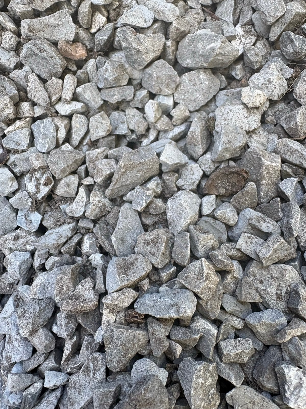 Antraciet basalt split kiezels - ca. 1,5 kuub, Tuin en Terras, Ophalen, Gebruikt, Antraciet, Split