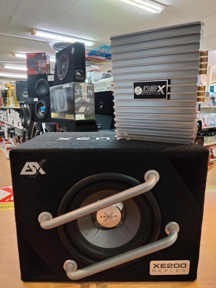 Esx/BASSFACE subwoofer pack 200watt RMS, Niet ingevuld, Niet ingevuld, Nieuw, Ophalen of Verzenden