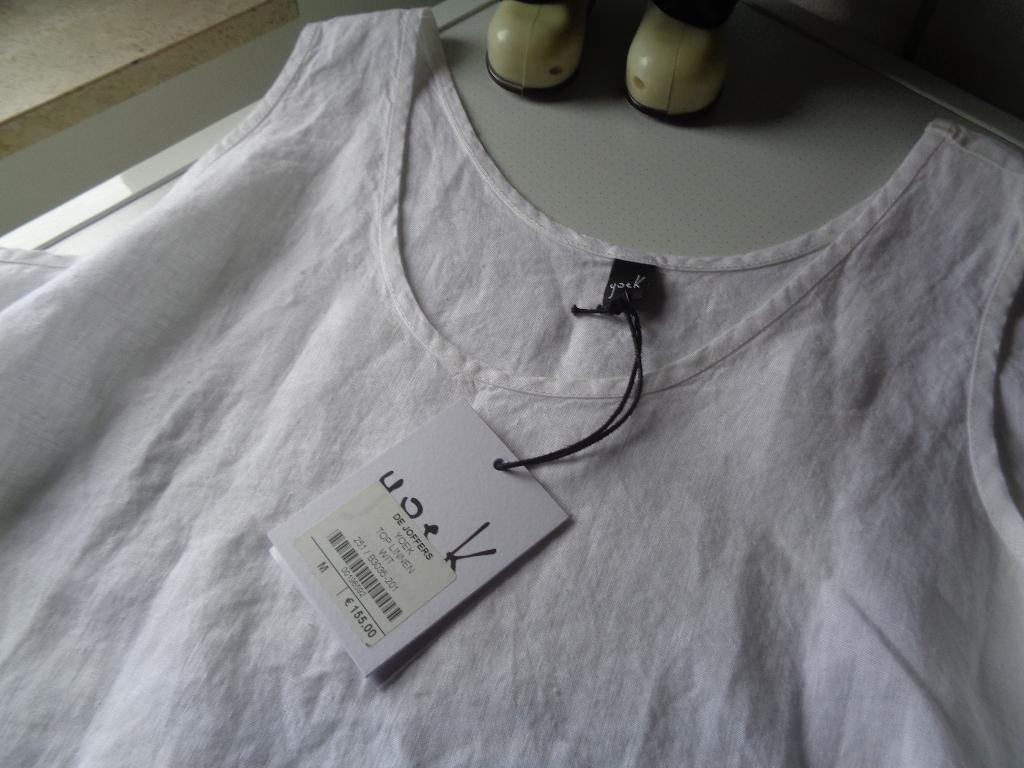 YOEK NIEUWE MOOIE RUIME LINNEN TOP/TUNIEK  42/44, Kleding | Dames, Yoek, Wit, Maat 42/44 (L), Nieuw