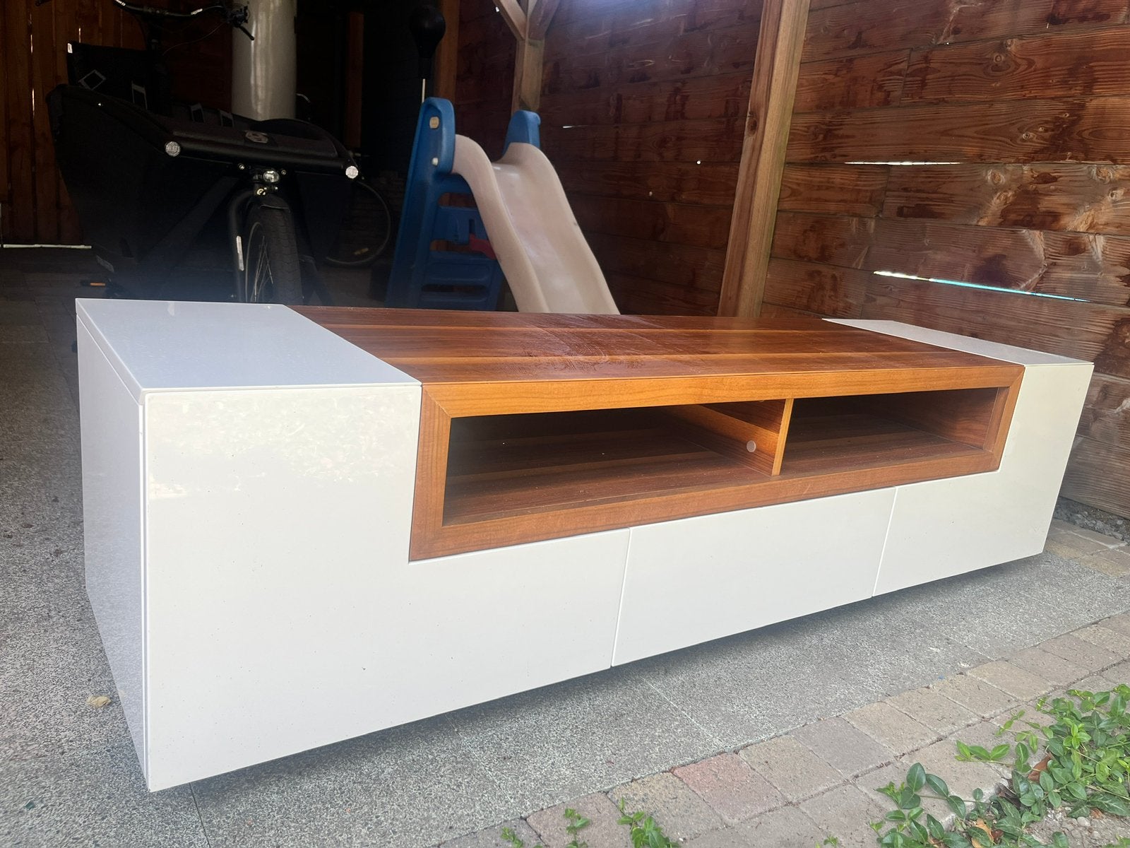 Tv meubel, Ophalen, Zo goed als nieuw, 25 tot 50 cm, Minder dan 100 cm