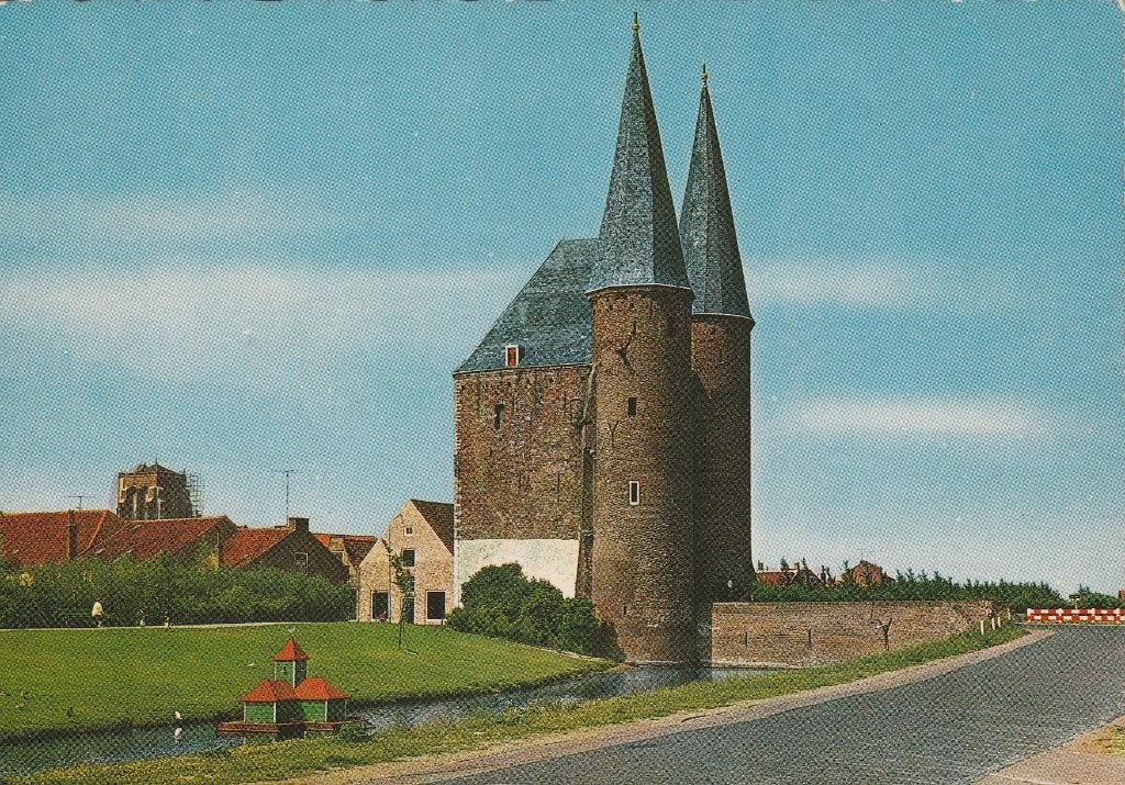 ZIERIKZEE Nobelpoort, Verzamelen, Verzenden, 1960 tot 1980, Gelopen, Zeeland