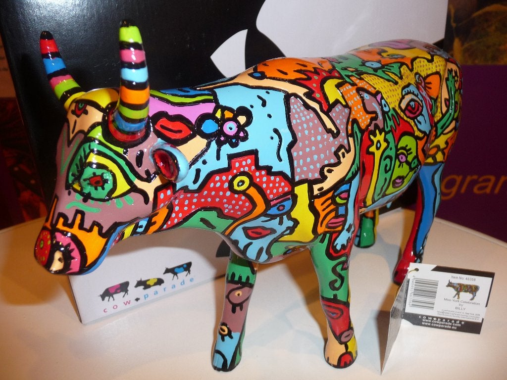 Nieuw Cow Parade koe Moo York Celebration incl. verzending., Ophalen of Verzenden