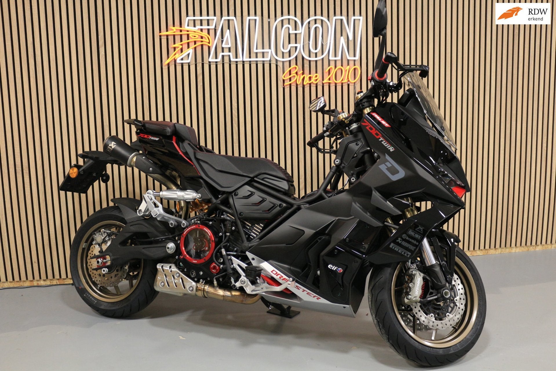 Italjet Dragster 700 TWIN - LIMITED EDITION 201/700 - GLOEDN, Motoren, IMG BV, Bedrijf, Traction Control, Contact@imgbv.nl