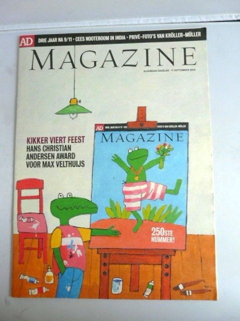Magazine # 11 september 2004 - Kikker viert feest., Ophalen of Verzenden, Zo goed als nieuw, Krant
