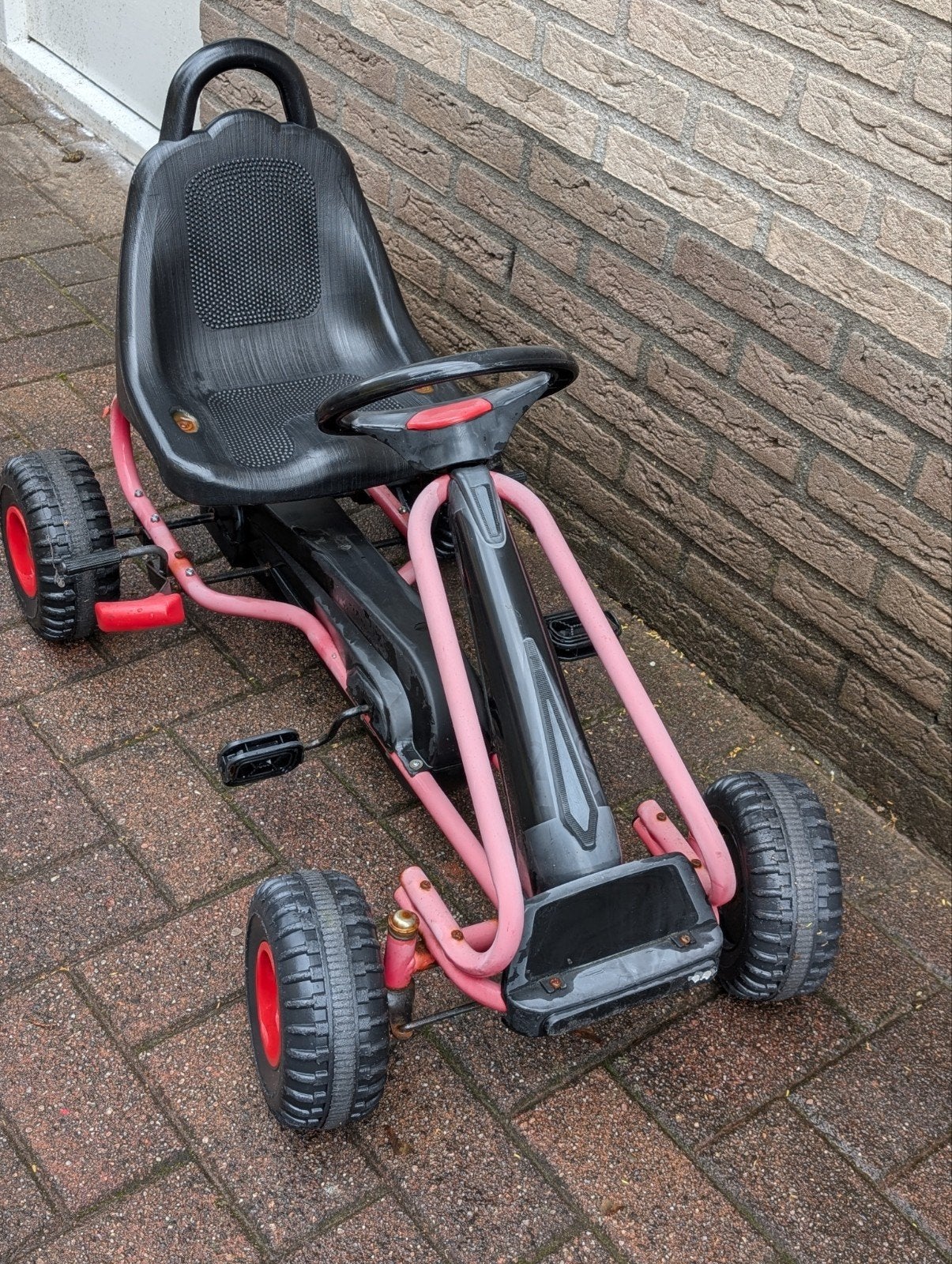 Roze/rode skelter voor kinderen - Gebruikt, Ophalen, Gebruikt, Overige merken
