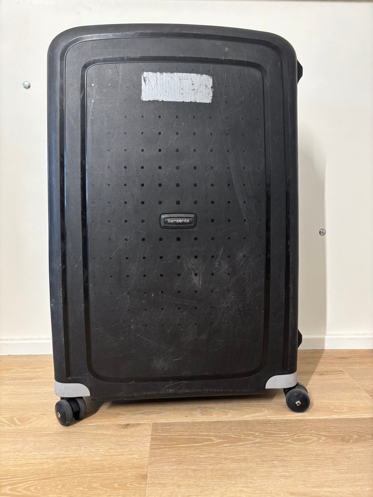 Robuuste Samsonite hardcase koffer, maat L, Ophalen, Gebruikt, Hard kunststof, 45 tot 55 cm