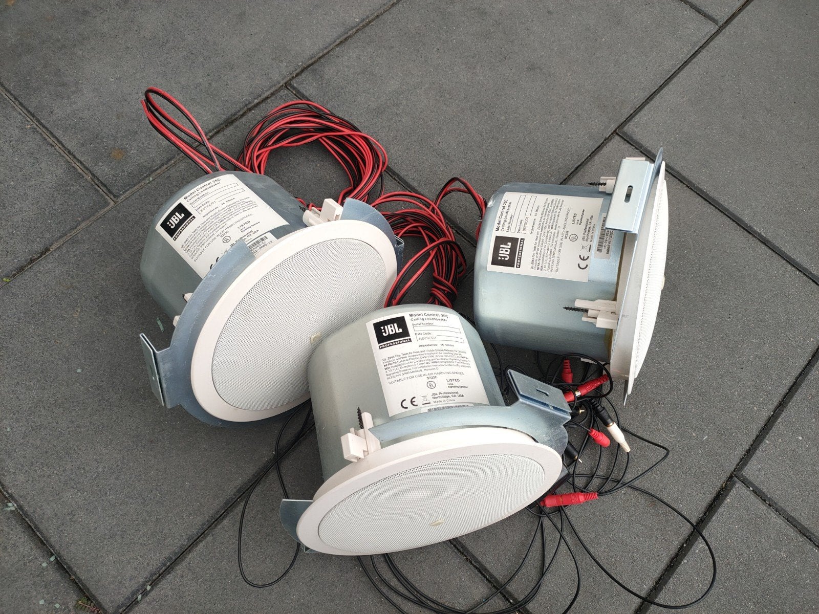 JBL SPEAKERS  26C professional 4 stuks, Ophalen of Verzenden