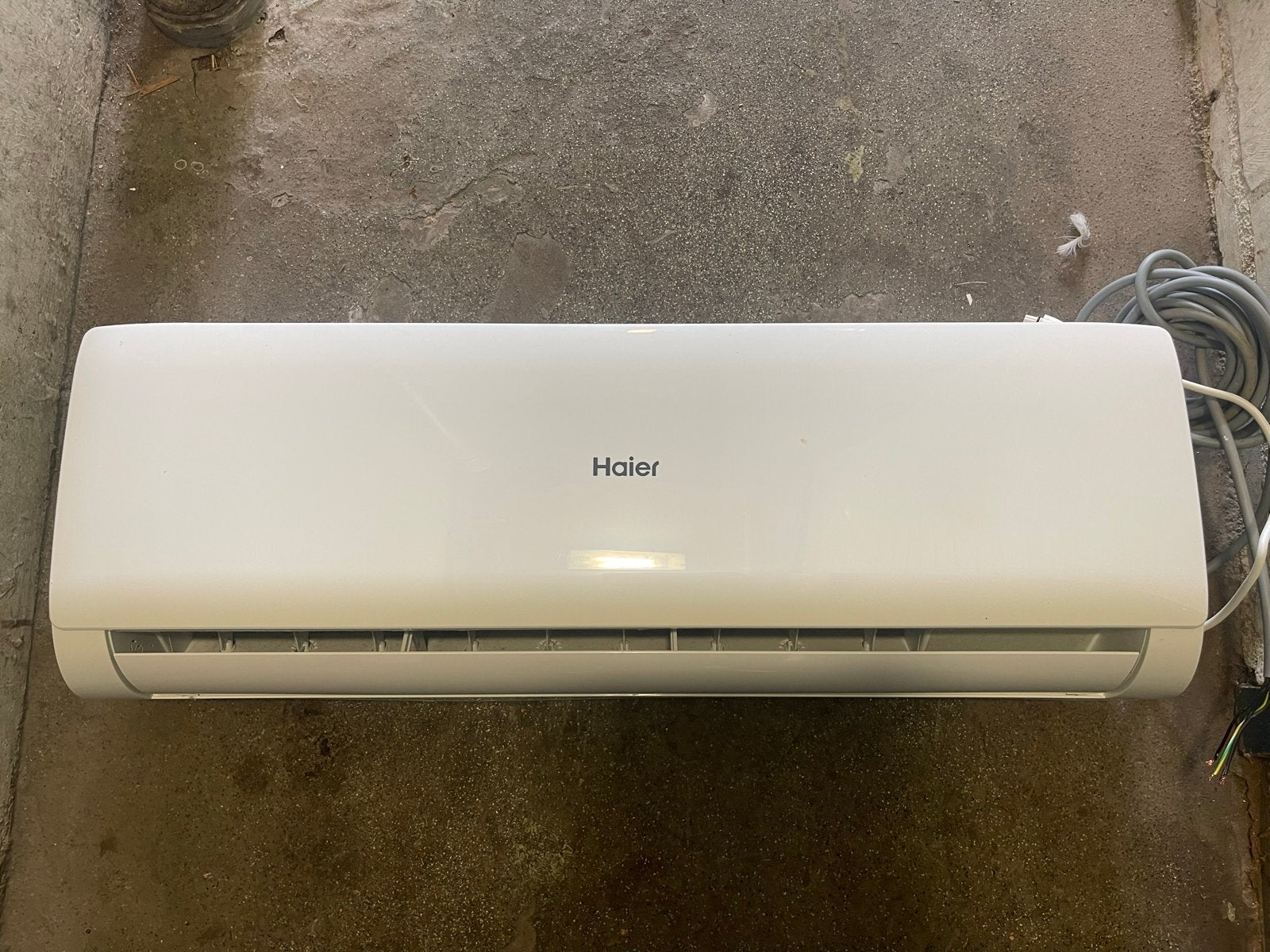 Haier binnen unit airco met afstandsbediening en wifi, Ophalen, Gebruikt, Minder dan 60 m³, 3 snelheden of meer