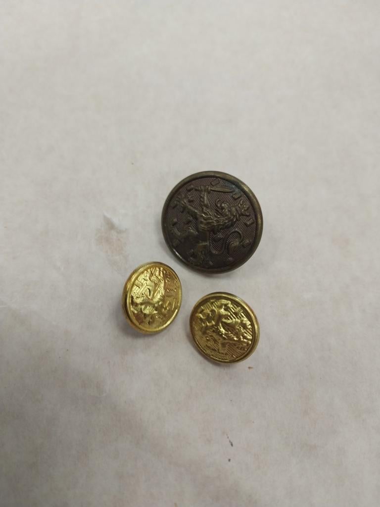 Knopen, Verzamelen, Militaria | Algemeen, Ophalen of Verzenden, Landmacht, Nederland, Kleding of Schoenen