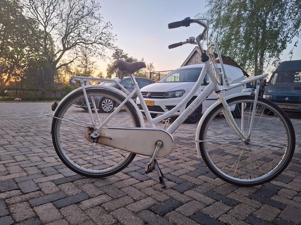 Cortina damesfiets, Fietsen en Brommers, Terugtraprem, Gebruikt, 50 tot 53 cm, Ophalen