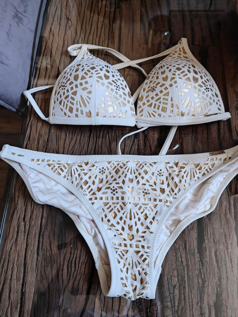 Sapph bikini maat M, Ophalen of Verzenden, Zo goed als nieuw, Beige, Bikini