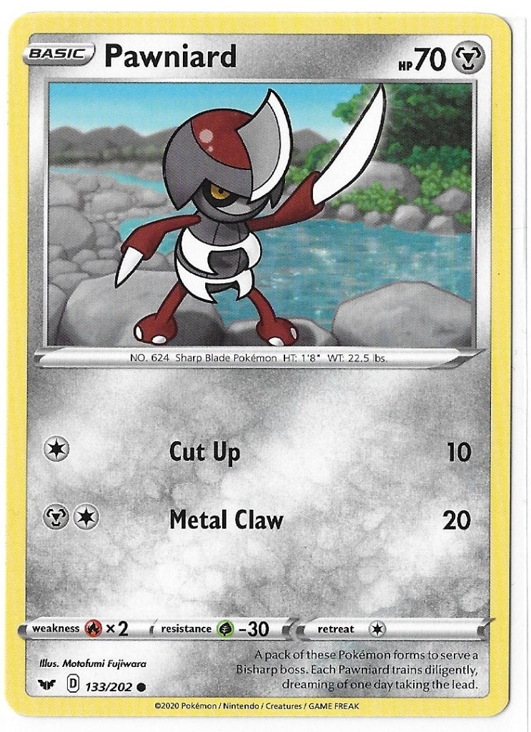 Sword & Shield,  Pawniard [common] 133/202, Verzenden, Nieuw, Losse kaart