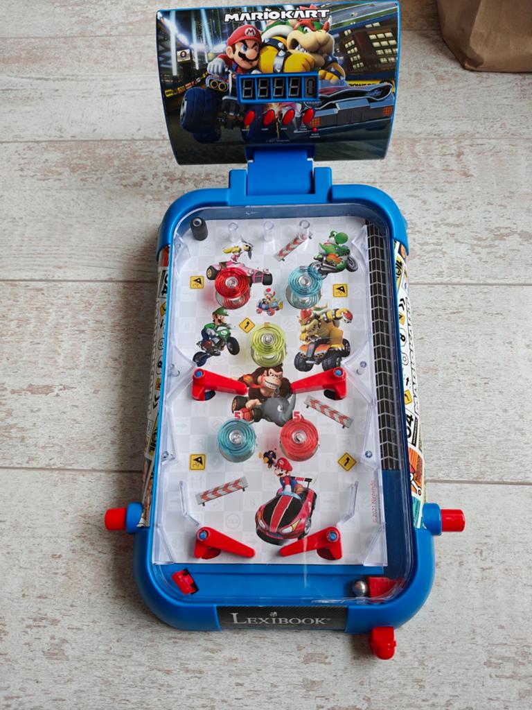 Lexibook Mario Kart Flipperkast, Ophalen of Verzenden, Gebruikt, Jongen of Meisje