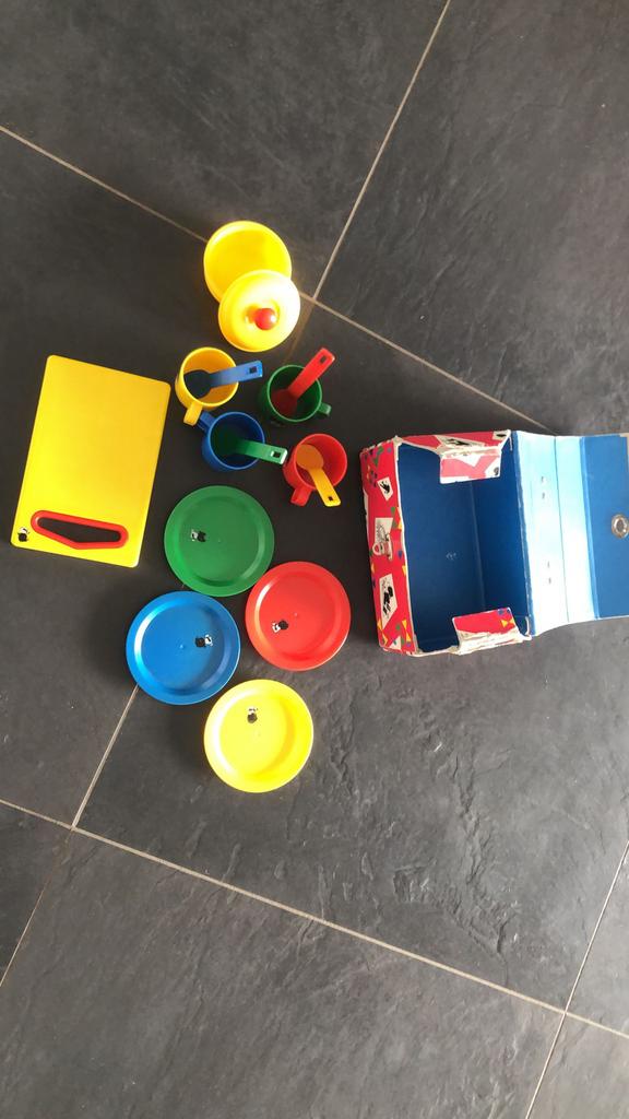Jip en Janneke poppenservies, Ophalen of Verzenden, Gebruikt, Overige typen