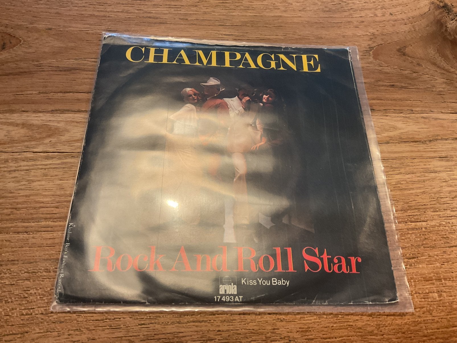 Champage, Rock and roll star, Ophalen of Verzenden, 7 inch, Pop