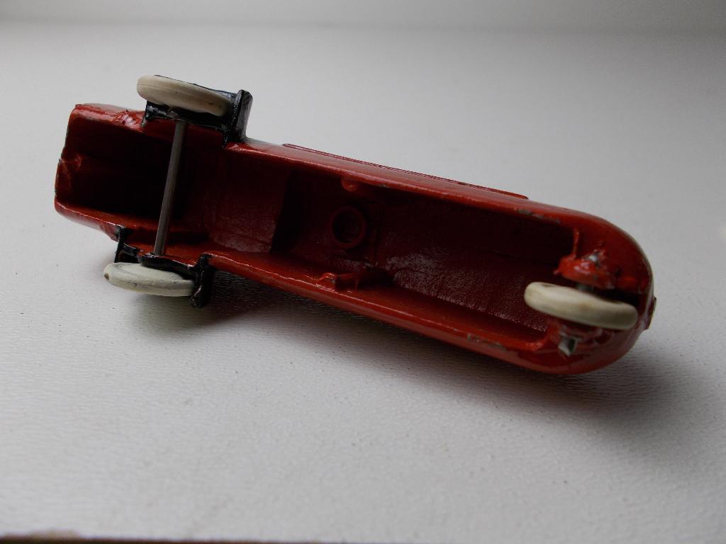 1938 Dinky Toys 60Y (GIETIJZER!) THOMPSON REFUELLING TENDER, Ophalen of Verzenden, Zo goed als nieuw, Bus of Vrachtwagen, Dinky Toys