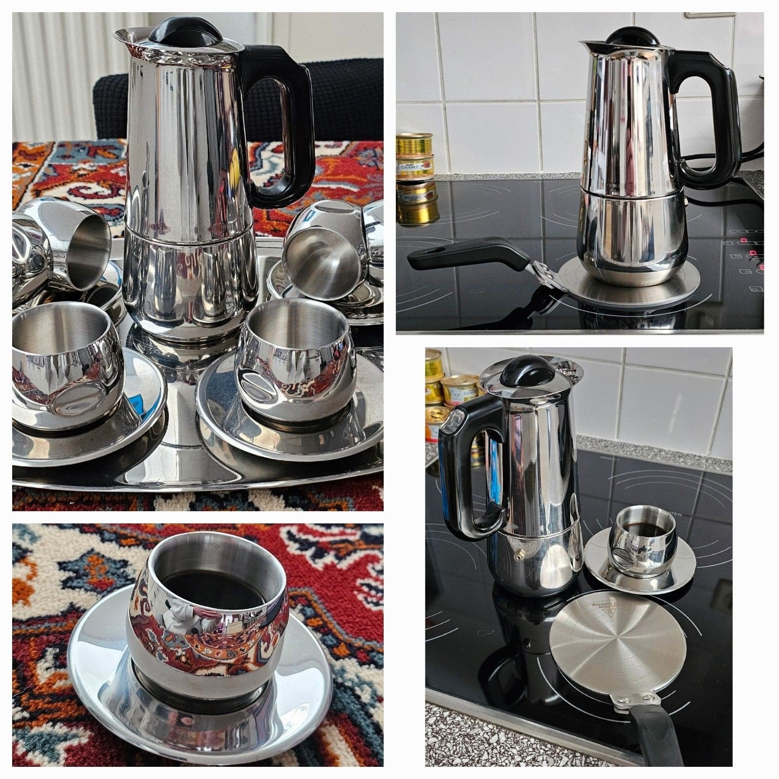 AMC vintage koffieset, Ophalen