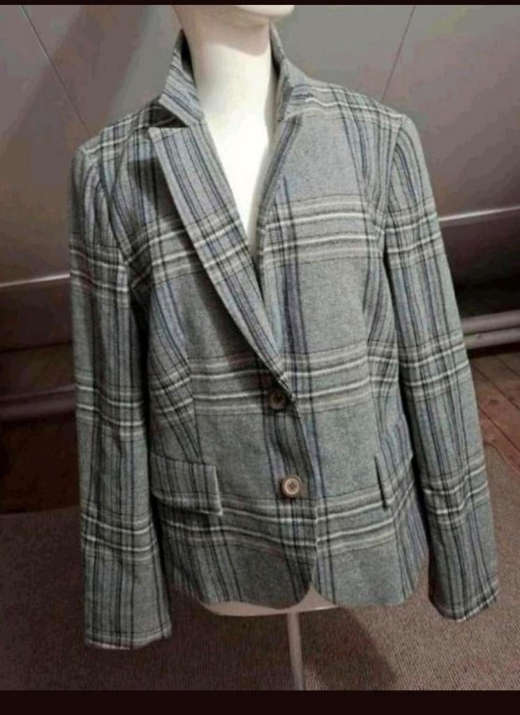 Wollen Blazer - Stijlvol en Warm, Maat 38/40 (M), Ophalen of Verzenden, Zo goed als nieuw, Apanage