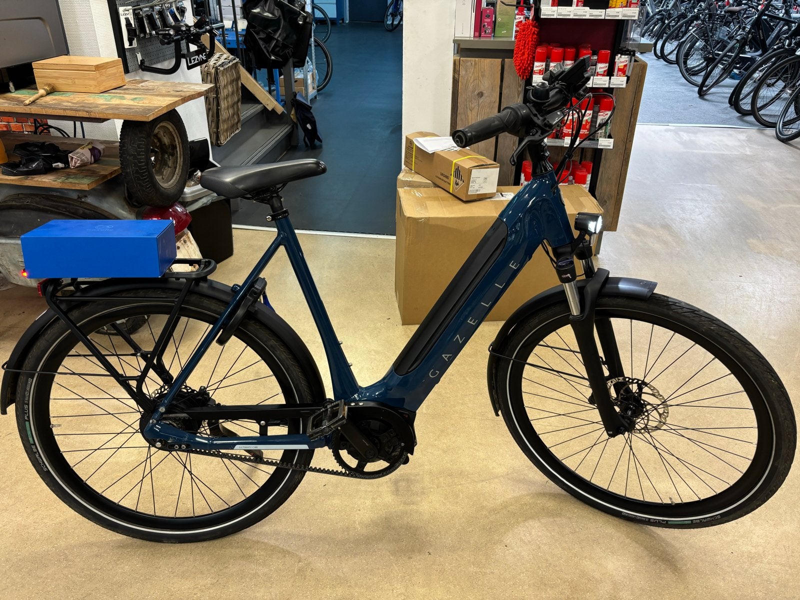 Gazelle ULTIMATE C380 met 625Wh accu, framemaat 61, Gazelle, Gebruikt, Gazelle, Ophalen of Verzenden