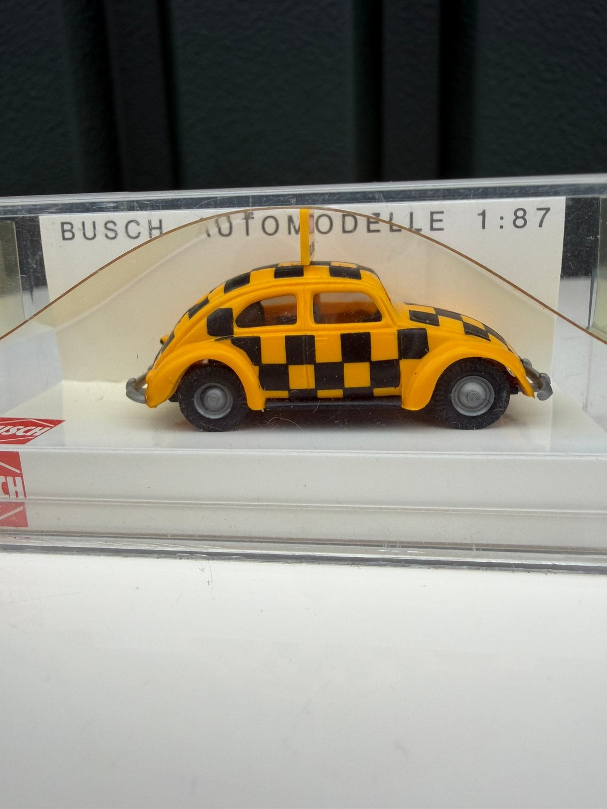 donkergroene Volkswagen Kever Cabriolet (Karmann), Ophalen, Zo goed als nieuw, Auto, Overige merken