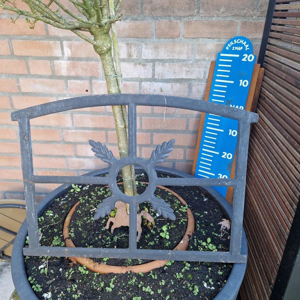 Gietijzeren oude stal raam, Ophalen, Gebruikt, Minder dan 80 cm, Minder dan 80 cm