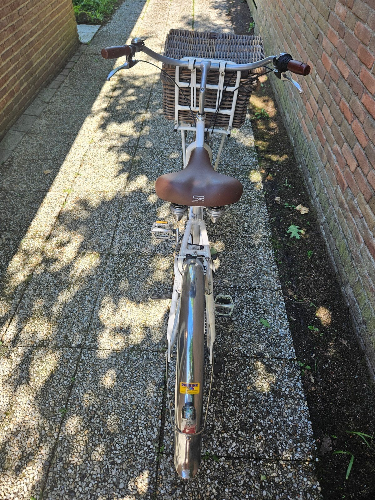 johnny loco witte damesfiets, Ophalen, Velgrem, Versnellingen, 56 cm of meer